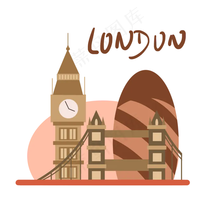 英国大不列颠伦敦城市地标旅游P(2000X2001(DPI:200))psd模版下载