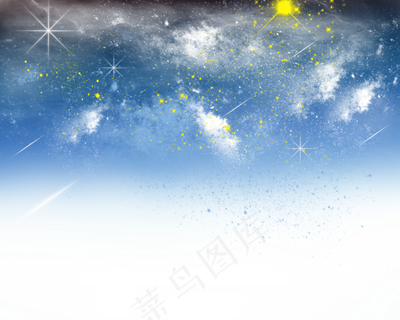 七夕节唯美星河