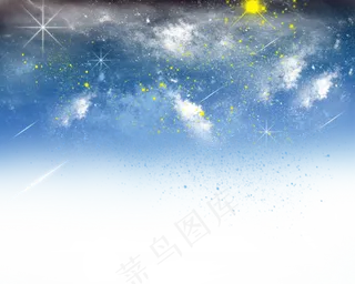 七夕节唯美星河