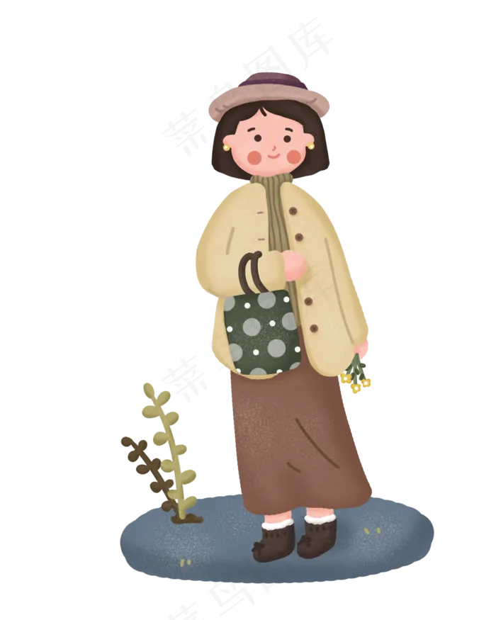 秋装冬装女孩日常时尚搭配(2362X2953(DPI:300))psd模版下载