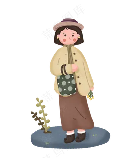 秋装冬装女孩日常时尚搭配