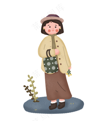 秋装冬装女孩日常时尚搭配