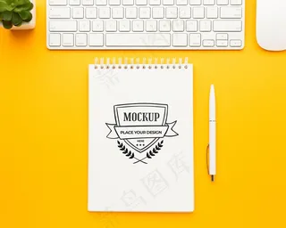 平放桌面概念模型样机