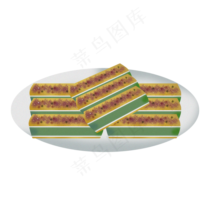 重阳节美食重阳糕方糕(1125X2436(DPI:72))psd模版下载