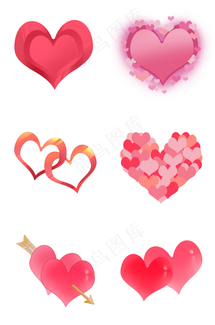 七夕情侣浪漫爱心合集