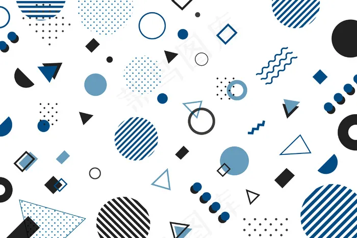 2020年的颜色几何背景eps,ai矢量模版下载