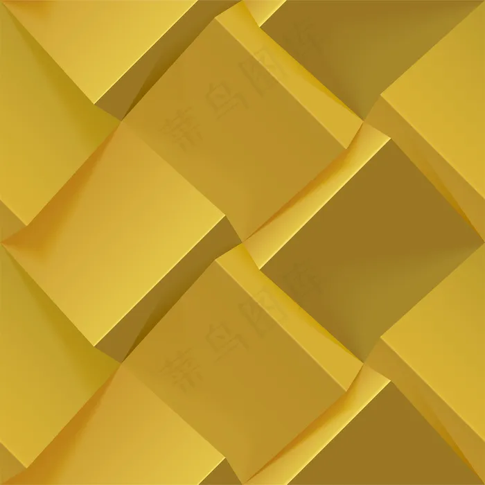 抽象的金色几何背景。用于封面、书籍、海报、宣传单,DM传单、网站背景或广告的无缝图案。逼真的插图。eps,ai矢量模版下载