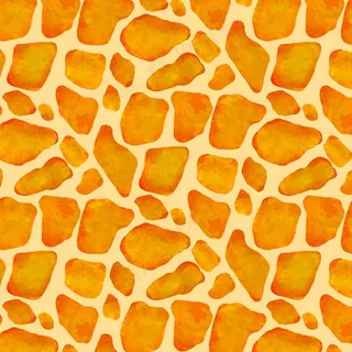 动物印花水彩无缝图案