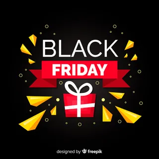 带礼物的黑色星期五