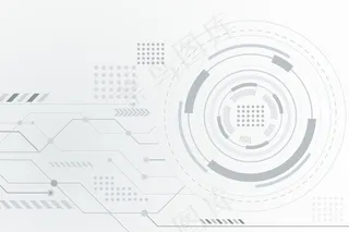 未来白色科技背景