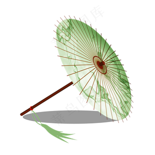 免扣卡通油纸伞彩色雨伞