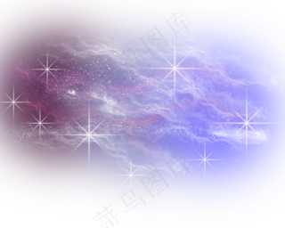 七夕节唯美星云