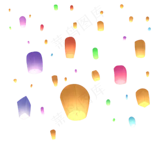 中秋节许愿灯 中秋节许愿灯
