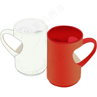 七夕情人节礼物杯子一辈子png图