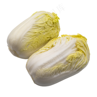 两颗白菜蔬菜