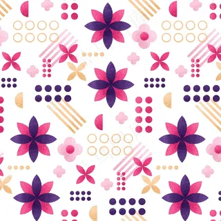 具有纹理的几何图案