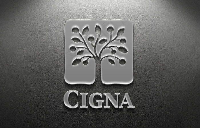 logo样机标志样机智能贴图psd模版下载