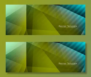 现代多彩几何多边形背景