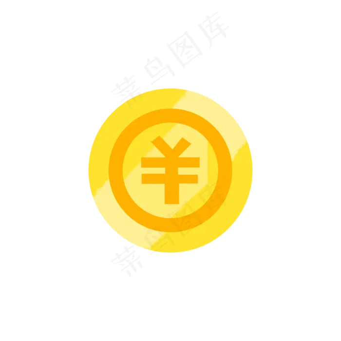 圆圆的金币免抠图(2000X2000(DPI:300))psd模版下载
