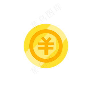 圆圆的金币免抠图