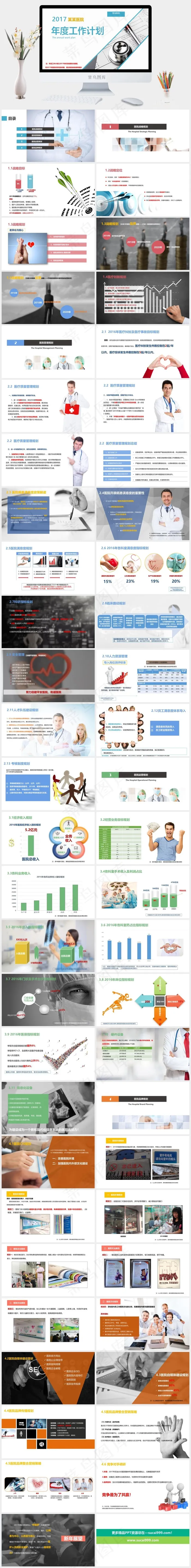计划
白色突出PPT模板
