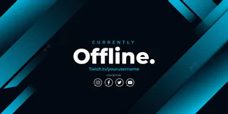 现代的蓝色背景