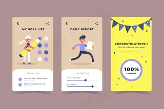 目标和习惯跟踪应用程序集