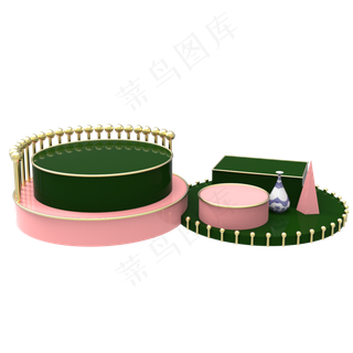 电商展台小舞台