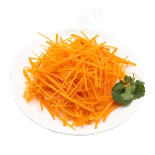 一盘胡萝卜丝