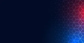 具有文本空间的六边形网络网格背景