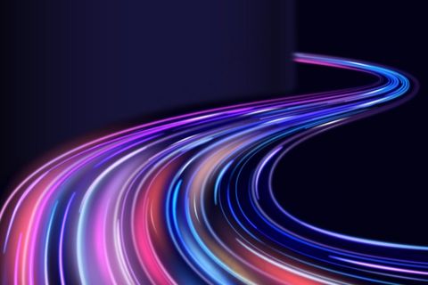 抽象设计霓虹灯背景