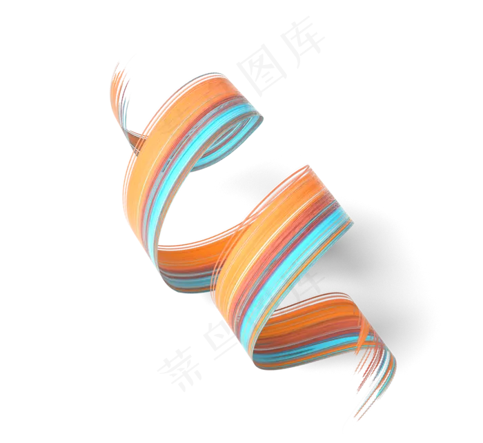橙色3d笔刷(2500X2500(DPI:300))psd模版下载