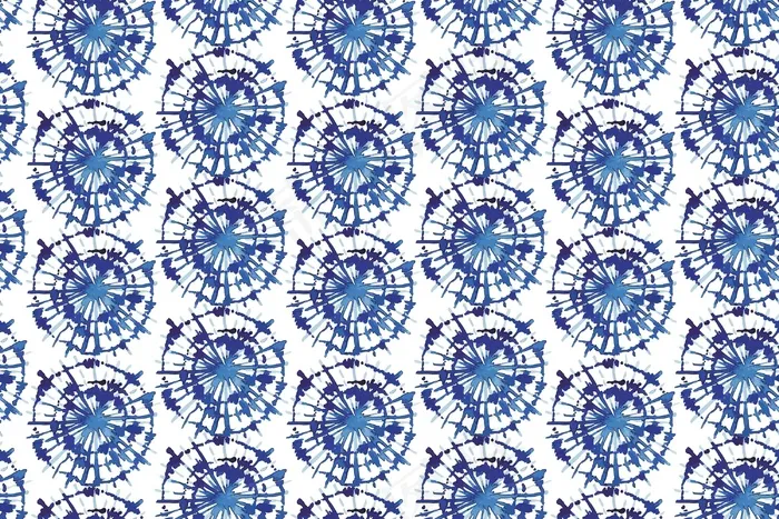 水彩画手工制作shibori图案eps,ai矢量模版下载