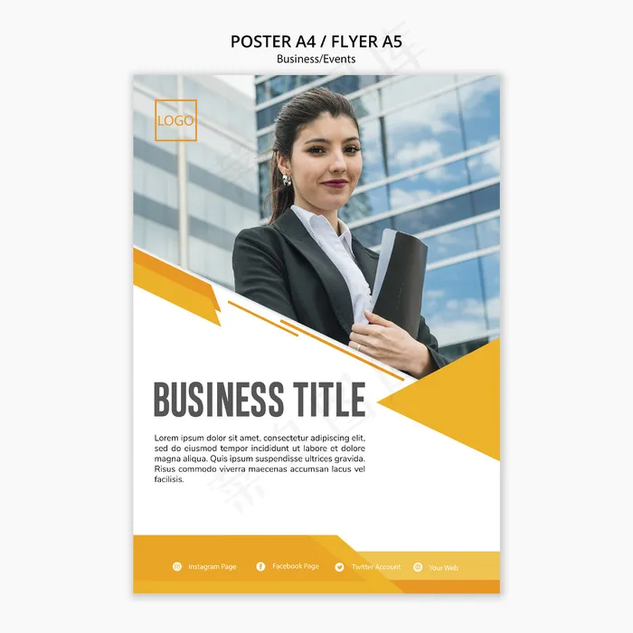 商业模板现代设计psd模版下载