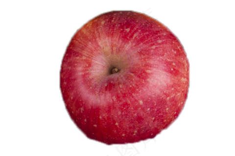 又圆又大的红苹果