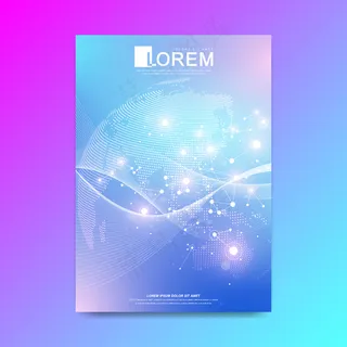 小册子的现代模板