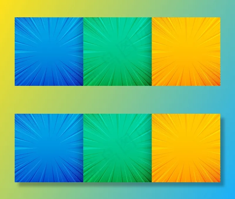 动画缩放焦点线空背景集eps,ai矢量模版下载