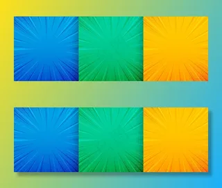 动画缩放焦点线空背景集