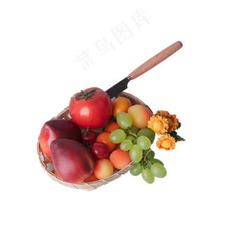 一竹篮美味水果