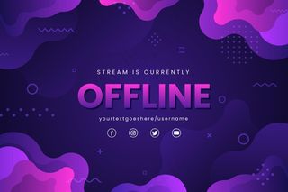 离线抽搐横幅banner模板