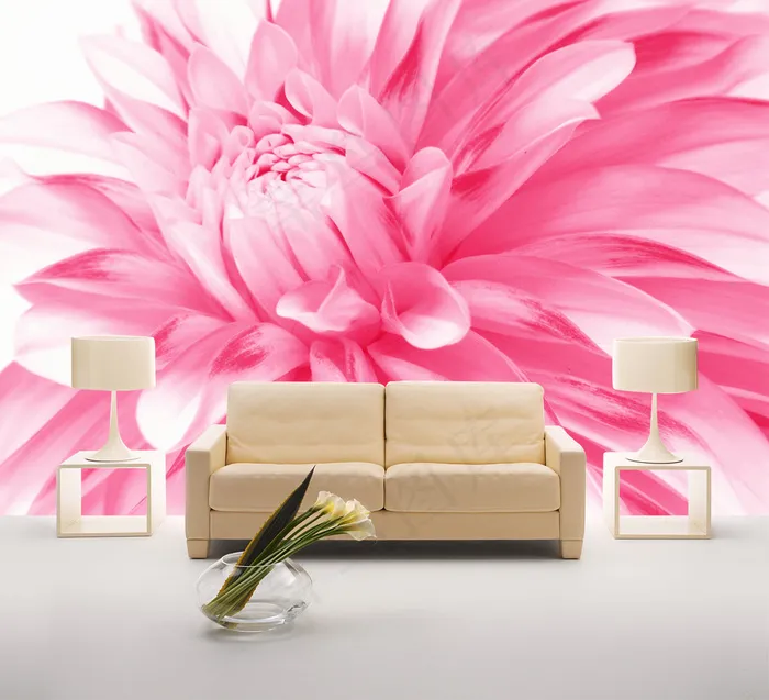 电视墙壁纸 效果图 