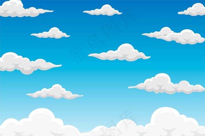 视频会议的天空背景eps,ai矢量模版下载