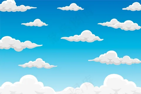 视频会议的天空背景