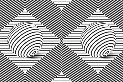 迷幻性视错觉背景