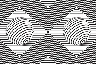 迷幻性视错觉背景