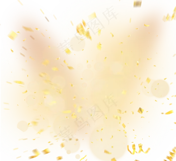 简约质感创意庆典纸屑