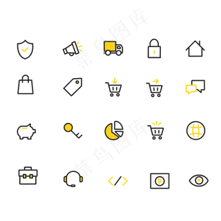 双十一电商淘宝图标