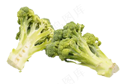 切开绿色西兰花 切开绿色西兰花