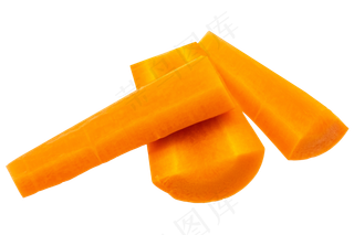 美味切片胡萝卜