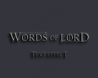 3D立体字特效随意替换文字